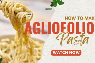 How to make Spaghetti Aglio e Olio #pasta #spaghetti #Italianfood #satisfying#asmr