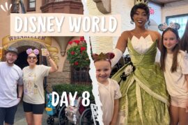 Disney World Day 8 - WORST Character Dining Experience, Drinking/Eating in Epcot, Starlight Parade