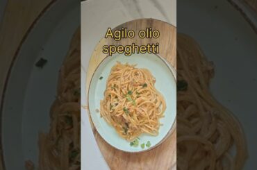 Agilo olio spaghetti ❤️ recipe #shortsfeed #speghetti #viralvideo @Ccravings_corner