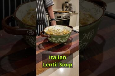Italian Lentil Soup | Hearty Comfort Food