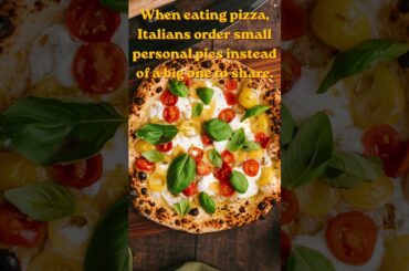 Things that are normal in Italy but confuse Americans. #italianfood, #italianforbeginners