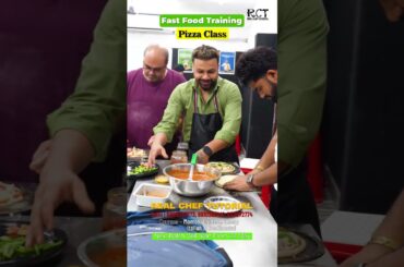 Pizza Fast Food Training Class Delhi🧑‍🍳 | #cookingclass #pizza #continentalfood