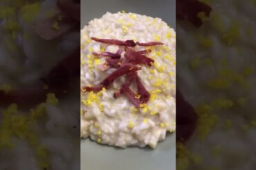 Risotto asparagi speck e uovo #italiancuisine #food #risotto #assaggiamo #cooking #italy