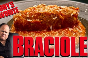 Braciole Tony Soprano's Favorite Italian Dish - Easy Authentic Braciole (Sopranos Style)