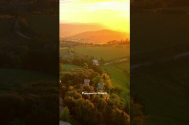 🇮🇹 Panzano in Chianti, Hidden Italy Paradise #Shorts