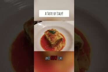 Taste of Italy Onboard Ovation of the Seas! #shorts