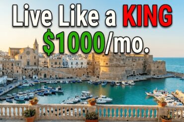 10 Unknown Italian Paradises Where Americans Can Live Like Millionaires on Social Security Alone