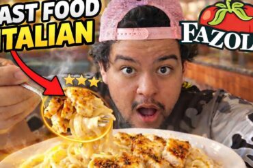 FAST FOOD ITALIAN!! TRYING FAZOLIS IN 2026...