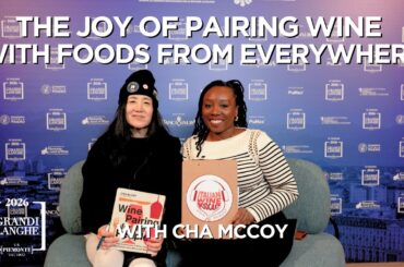 Revolutionise your wine pairings with Cha McCoy at Grandi Langhe 2026