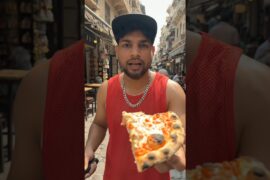 Italy Street Food POV 🇮🇹 Real Taste of Rome 🍕🔥#shorts #italy #food #aishorts #ytshorts #viralvideo