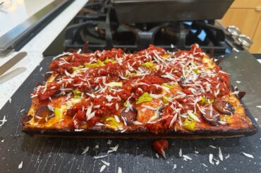 Pepperoni, Calabrese Salami, and Pepperoncini