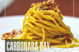 Carbonara Day - April 6th