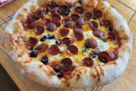 My latest pizza bake. Information within.