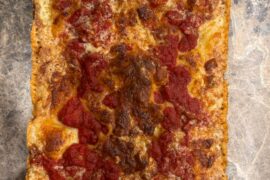 Home Oven Detroit Style Pizza