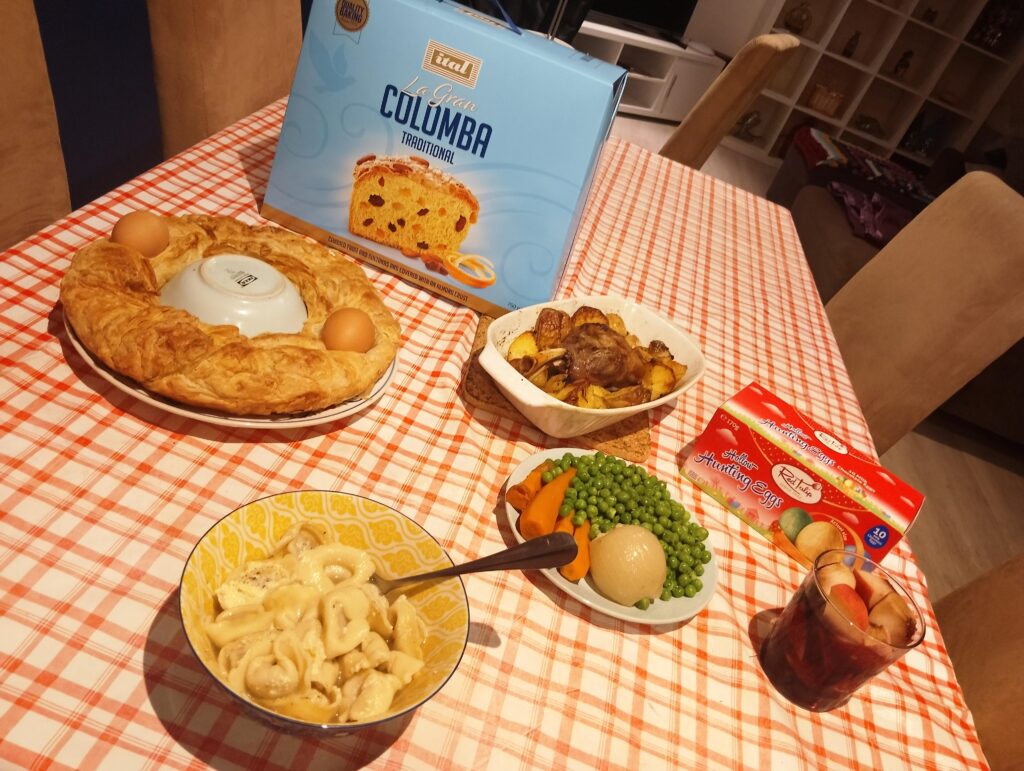 Campanian-Australian Easter dinner