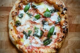 5 pizzas in a little over an hour