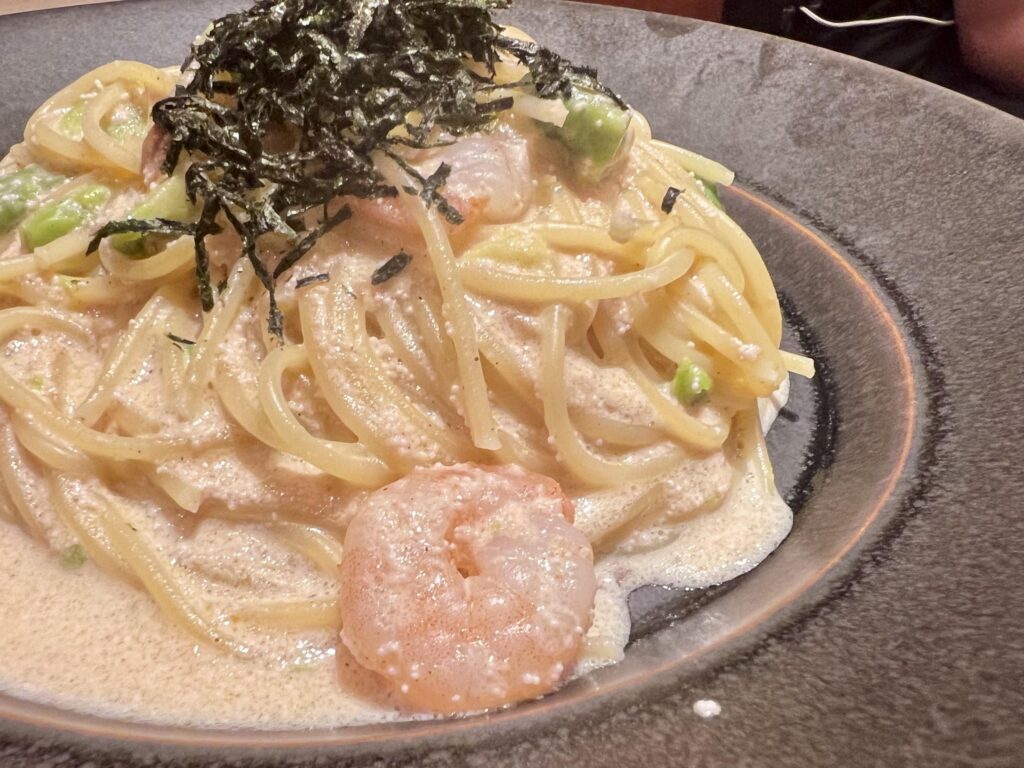 Cream Sauce Pasta in Kagoshima