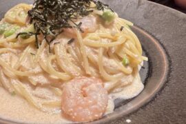 Cream Sauce Pasta in Kagoshima