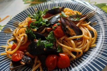 Scialatiello cozze e pomodorini