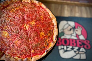 Tomato pie, Bobe’s Pizza