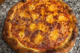 First attempt. Used the dough guy recipe.