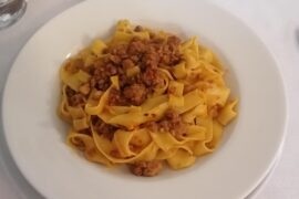 Tagliatelle al ragù