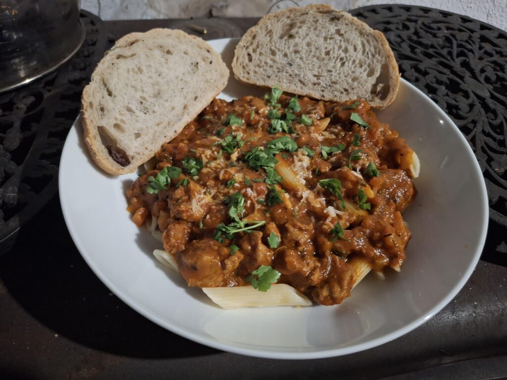 [Homemade] Penne al Ragù di Salsiccia