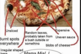 Black spots on the crust