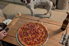 I've been loving making 18inch NY style pizza recently using a screen mesh and a pizza steel.