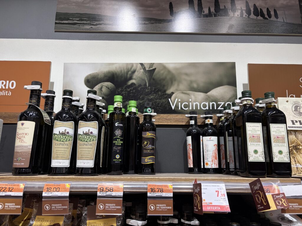 Recommendations for olive oil and balsamic
