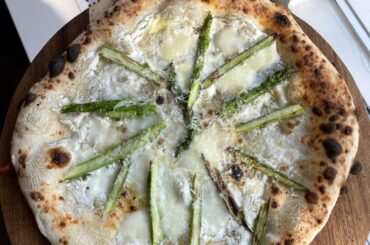 First time sourdough pizza