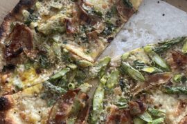 You will be missed carbonara pizza