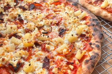 Sourdough Pizza on a Steel