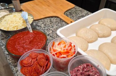 First night of free pizza for the neighborhood