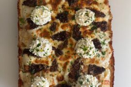 Morel Mushroom Pizza