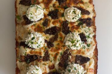 Morel Mushroom Pizza