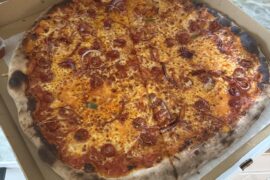 Another 24” inch Banger from Scorpzano Pizzaria Boulder Co,