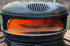 Homemade sourdough NY style pizza