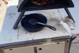 A fly took a lil slice of my pizza