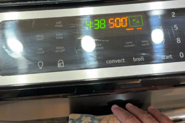 A cheese pizza and a sopressata pizza fresh out of the home oven