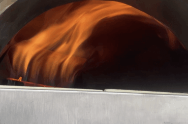 Rolling flame, fewer turns than my old setup.