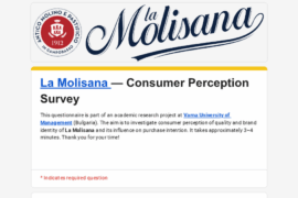 La Molisana — Consumer Perception Survey