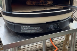 First time making pizza