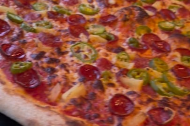 An18 inch pie from yesterday