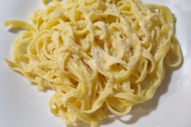 The original Alfredo: pasta al burro.