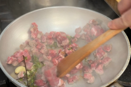 Beef stroganoff pasta