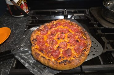 First Pizza worth sharing! (4 months of effort)