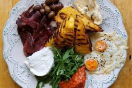 An oldie from the archive, with grilled polenta