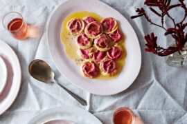 Beetroot casunziei from Veneto