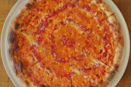 Finished off the leftover red and vodka sauce on this one